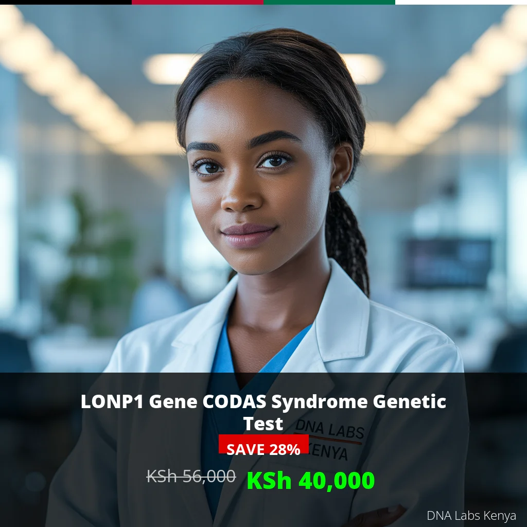 LONP1 Gene CODAS Syndrome NGS Genetic DNA Test - Affordable KSh 40
