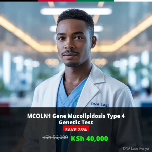 MCOLN1 Gene Mucolipidosis Type 4 NGS Genetic DNA Test - KSh 56