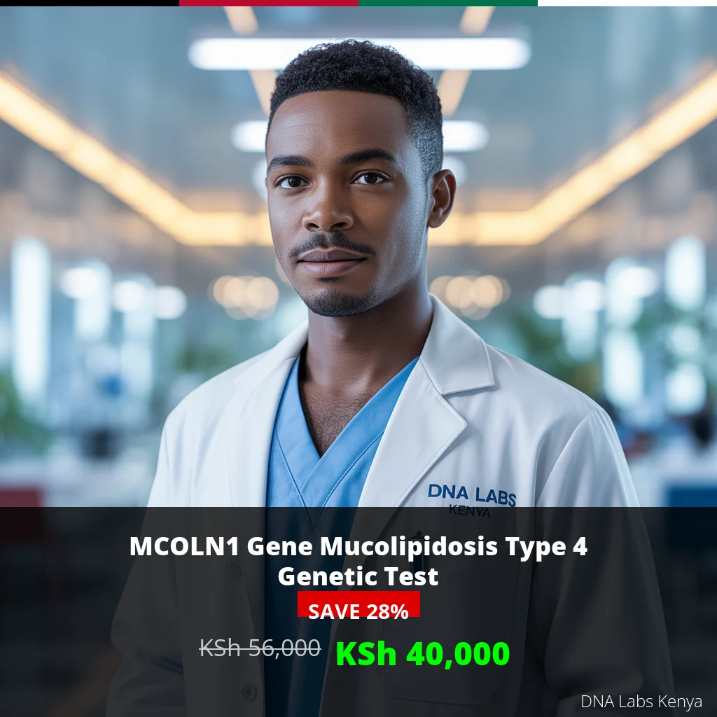 MCOLN1 Gene Mucolipidosis Type 4 NGS Genetic DNA Test - KSh 56