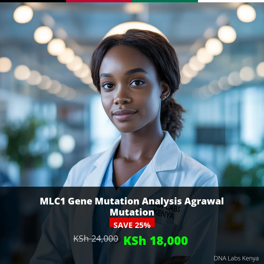 MLC1 Gene Mutation Analysis Agrawal Mutation - KSh 18