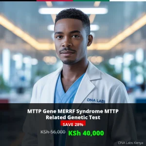 MTTP Gene MERRF Syndrome NGS Genetic DNA Test - Affordable at 40