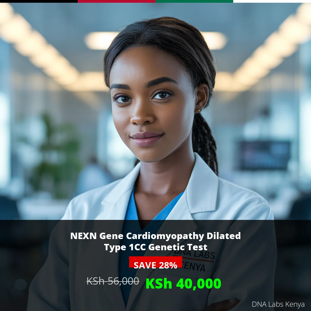 NEXN Gene Cardiomyopathy Dilated Type 1CC NGS Genetic DNA Test - KSh 40