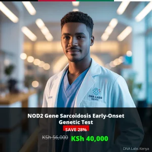 NOD2 Gene Sarcoidosis Early-Onset NGS Genetic DNA Test in Kenya for KSh 40