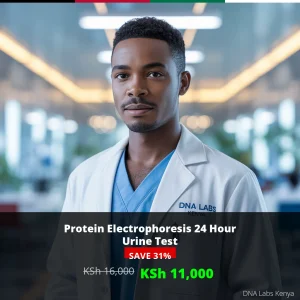 Protein Electrophoresis 24 Hour Urine Test - KSh 11