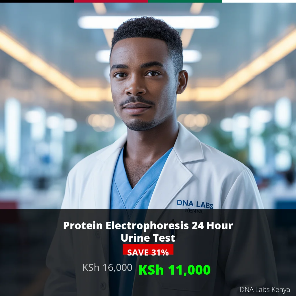 Protein Electrophoresis 24 Hour Urine Test - KSh 11
