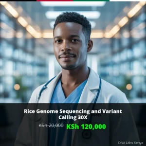 Rice Genome Sequencing and Variant Calling 30X - Affordable KSh 120