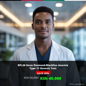 RPL26 Gene Diamond-Blackfan Anemia Type 11 NGS Genetic DNA Test - KSh 56