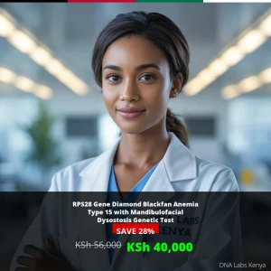RPS28 Gene Diamond Blackfan Anemia Type 15 with Mandibulofacial Dysostosis NGS Genetic DNA Test - 40000 KSh - Kenya
