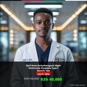 RYR2 Gene Arrhythmogenic Right Ventricular Dysplasia Type 2 NGS Genetic DNA Test - KSh 56