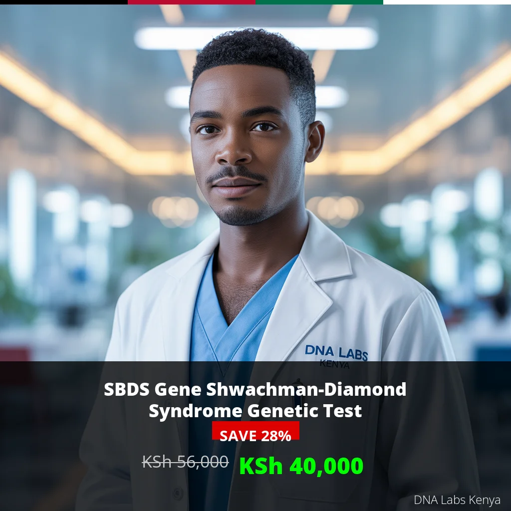 SBDS Gene Shwachman-Diamond Syndrome NGS Genetic DNA Test - KSh 56