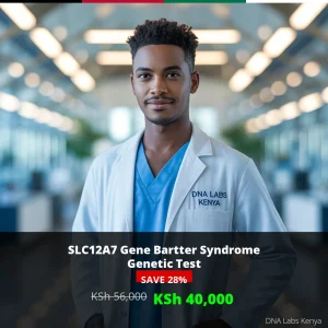 SLC12A7 Gene Bartter Syndrome NGS Genetic DNA Test - KSh 56