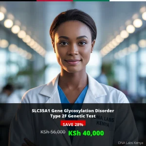 SLC35A1 Gene Glycosylation Disorder Type 2F NGS Genetic DNA Test - KSh 40