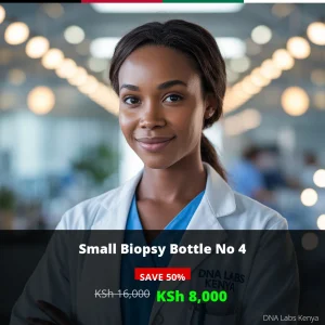 Small Biopsy Bottle No 4 Test in Kenya - KSh 16