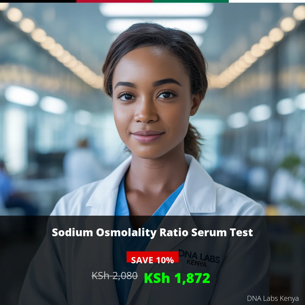 Sodium Osmolality Ratio Serum Test - Affordable Price in Kenya (KSh 2080)
