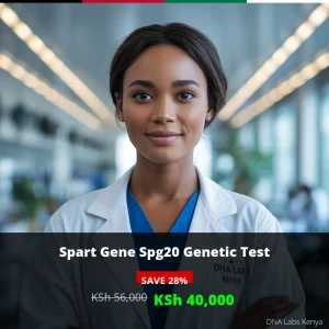 Spart Gene SPG20 NGS Genetic DNA Test in Kenya - KSh 40