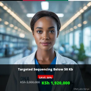 Targeted Sequencing Below 50 Kb - KSh 3