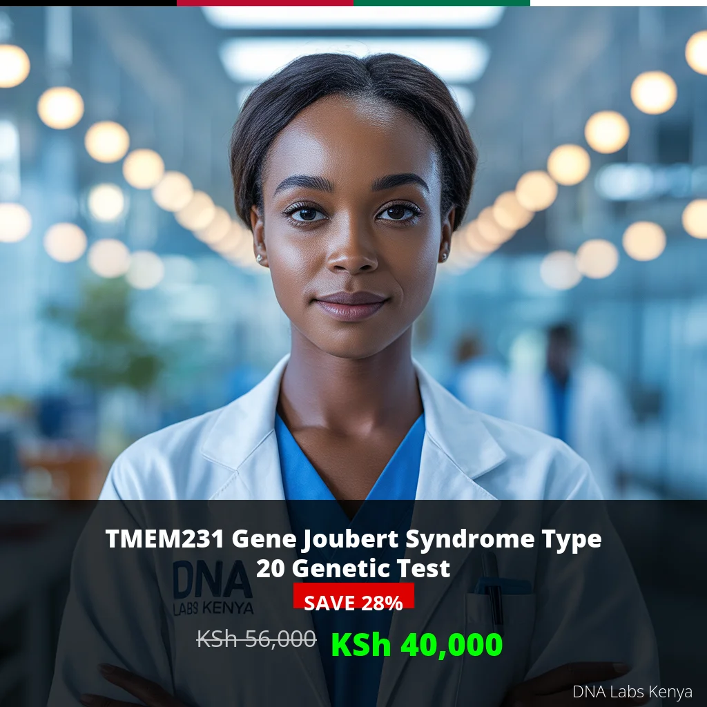 TMEM231 Gene Joubert Syndrome Type 20 NGS Genetic DNA Test - KSh 40