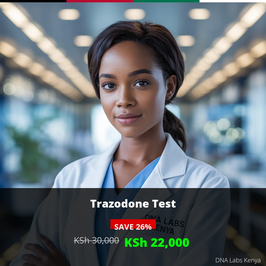 Trazodone Test in Kenya - Affordable Price KSh 22