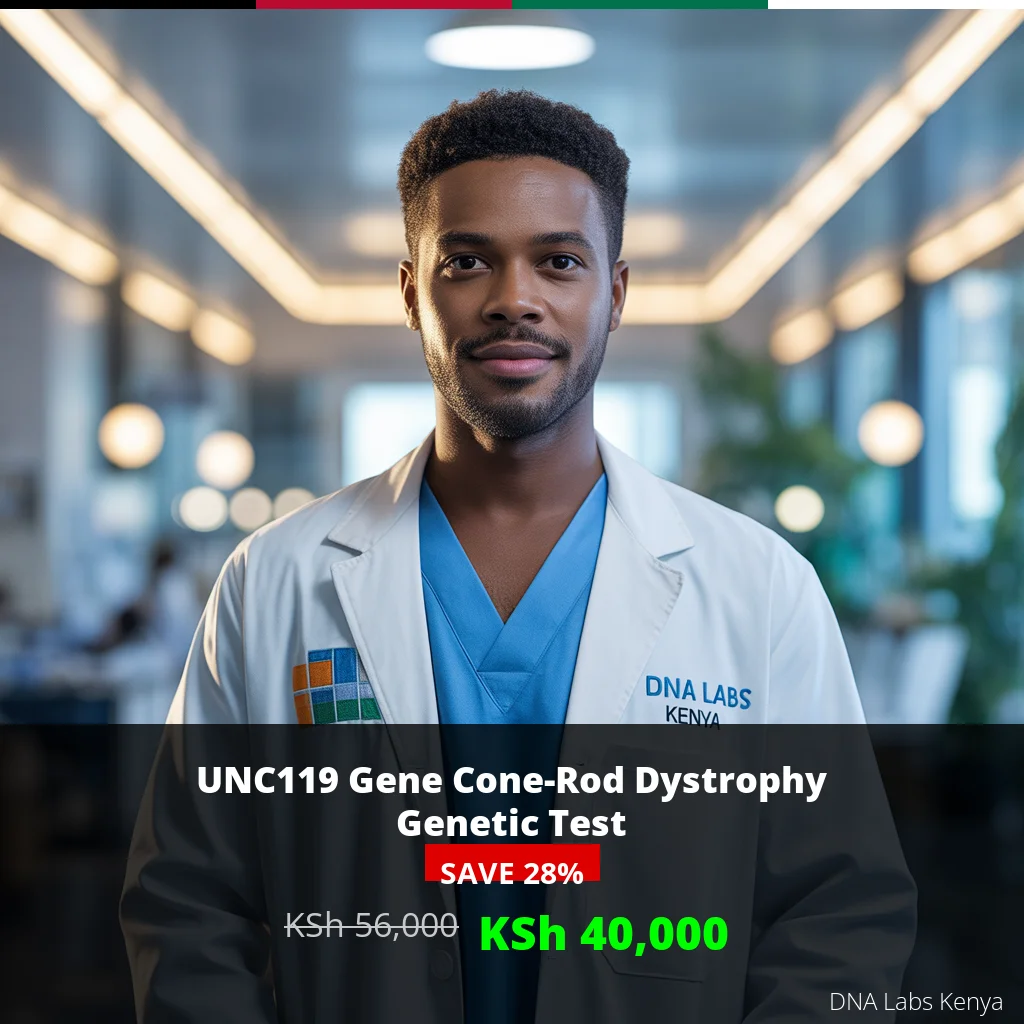 UNC119 Gene Cone-Rod Dystrophy NGS Genetic DNA Test in Kenya - KSh 40