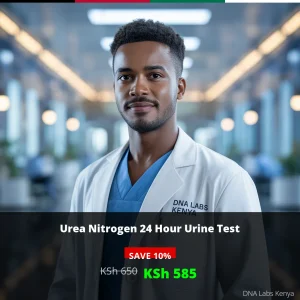 Urea Nitrogen 24 Hour Urine Test - Affordable Prices in Kenya (KSh 650)