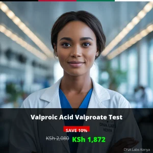 Valproic Acid Valproate Test - Affordable Diagnostic at KSh 2080 in Kenya