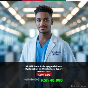 VPS33B Gene Arthrogryposis Renal Dysfunction and Cholestasis Type 1 NGS Genetic DNA Test - KSh 56