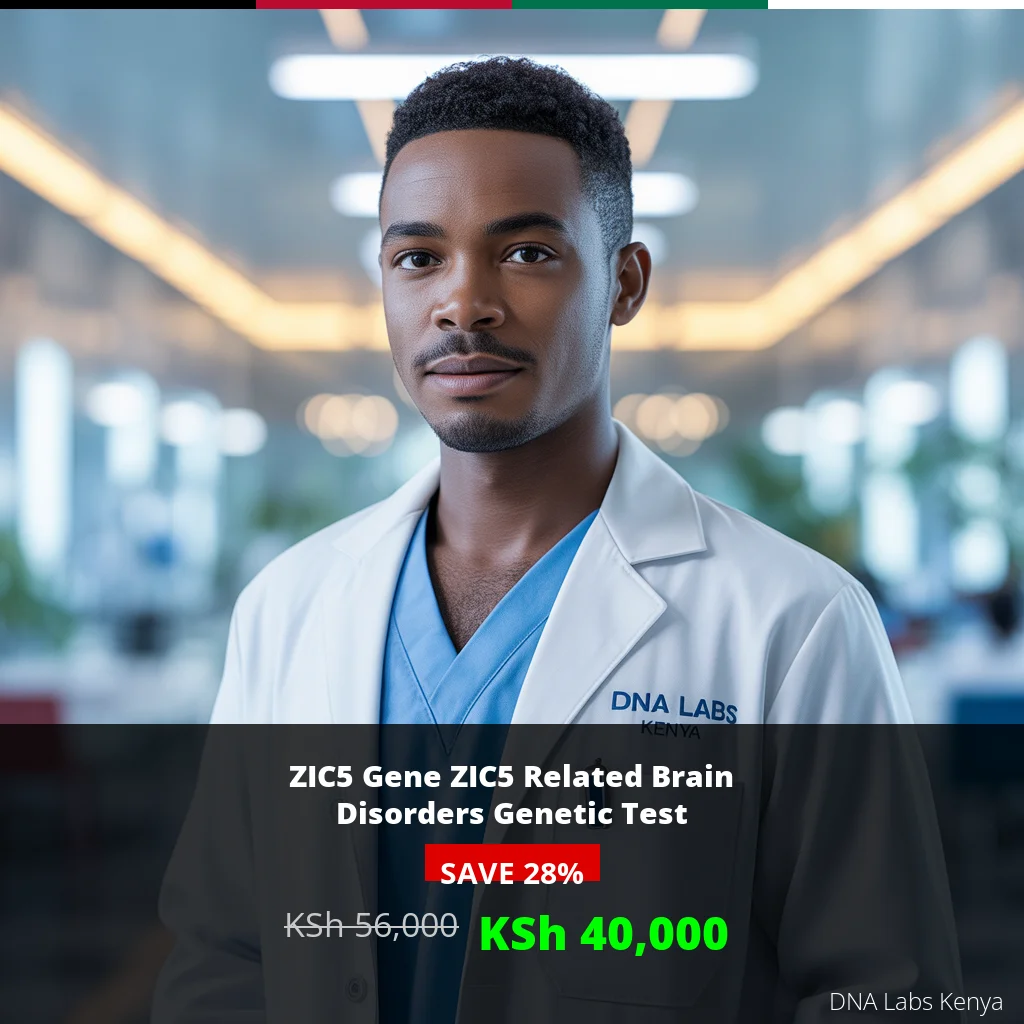 ZIC5 Gene ZIC5 Related Brain Disorders NGS Genetic DNA Test - KSh 40