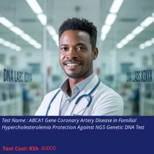 ABCA1 Gene Coronary Artery Disease in Familial Hypercholesterolemia Protection Against NGS Genetic DNA Test