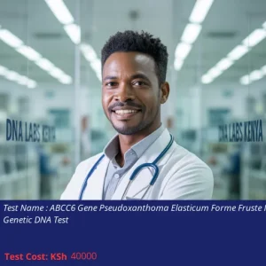 ABCC6 Gene Pseudoxanthoma Elasticum Forme Fruste NGS Genetic DNA Test