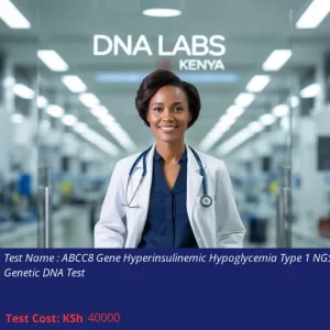 ABCC8 Gene Hyperinsulinemic Hypoglycemia Type 1 NGS Genetic DNA Test