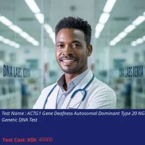 ACTG1 Gene Deafness Autosomal Dominant Type 20 NGS Genetic DNA Test