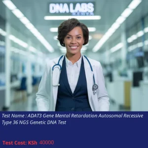 ADAT3 Gene Mental Retardation Autosomal Recessive Type 36 NGS Genetic DNA Test