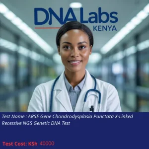 ARSE Gene Chondrodysplasia Punctata X-Linked Recessive NGS Genetic DNA Test