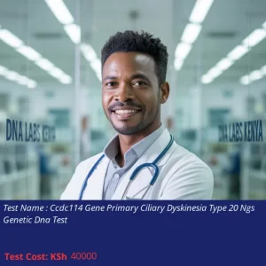 Ccdc114 Gene Primary Ciliary Dyskinesia Type 20 Ngs Genetic Dna Test