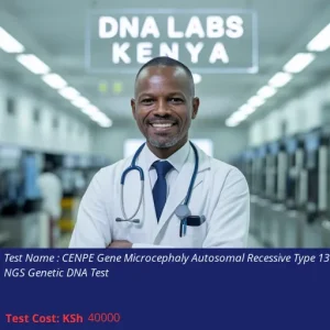 CENPE Gene Microcephaly Autosomal Recessive Type 13 NGS Genetic DNA Test