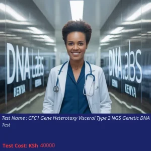 CFC1 Gene Heterotaxy Visceral Type 2 NGS Genetic DNA Test