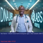 CNGA3 Gene Achromatopsia Type 2 NGS Genetic DNA Test