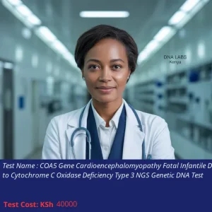 COA5 Gene Cardioencephalomyopathy Fatal Infantile Due to Cytochrome C Oxidase Deficiency Type 3 NGS Genetic DNA Test