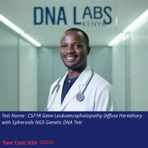 CSF1R Gene Leukoencephalopathy Diffuse Hereditary with Spheroids NGS Genetic DNA Test