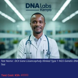 DCX Gene Lissencephaly Xlinked Type 1 NGS Genetic DNA Test