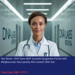 DHH Gene 46XY Gonadal Dysgenesis Partial with Minifascicular Neuropathy NGS Genetic DNA Test