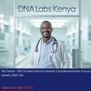 ERCC4 Gene Fanconi Anemia Complementation Group Q NGS Genetic DNA Test