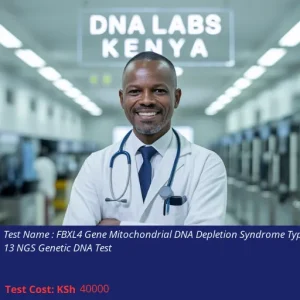 FBXL4 Gene Mitochondrial DNA Depletion Syndrome Type 13 NGS Genetic DNA Test