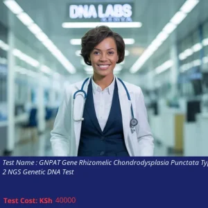 GNPAT Gene Rhizomelic Chondrodysplasia Punctata Type 2 NGS Genetic DNA Test