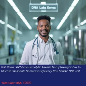 GPI Gene Hemolytic Anemia Nonspherocytic Due to Glucose Phosphate Isomerase Deficiency NGS Genetic DNA Test