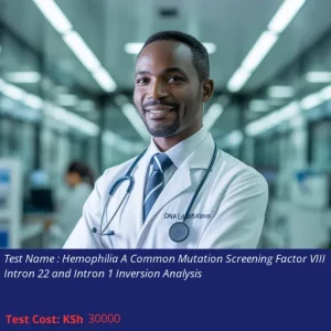 Hemophilia A Common Mutation Screening Factor VIII Intron 22 and Intron 1 Inversion Analysis