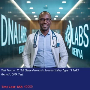 IL12B Gene Psoriasis Susceptibility Type 11 NGS Genetic DNA Test