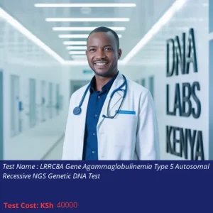 LRRC8A Gene Agammaglobulinemia Type 5 Autosomal Recessive NGS Genetic DNA Test