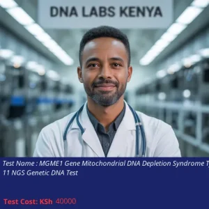 MGME1 Gene Mitochondrial DNA Depletion Syndrome Type 11 NGS Genetic DNA Test