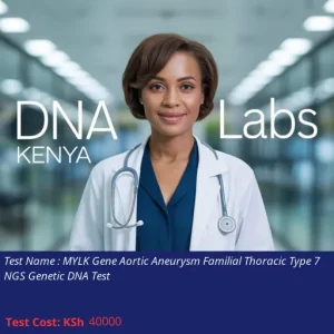 MYLK Gene Aortic Aneurysm Familial Thoracic Type 7 NGS Genetic DNA Test